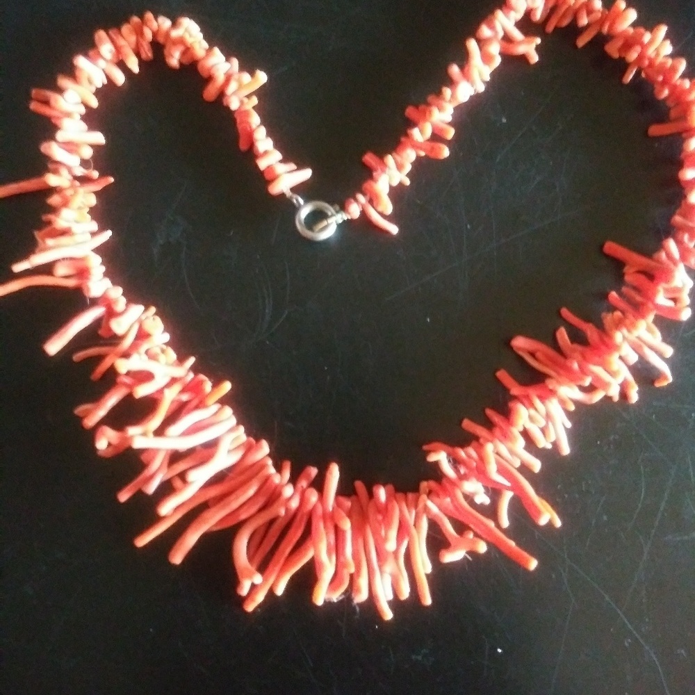 Vintage Coral Necklace